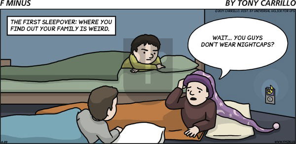 F Minus on Sunday April 20, 2014 Comic Strip