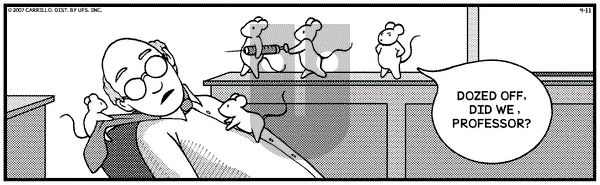 F Minus on Wednesday April 11, 2007 Comic Strip