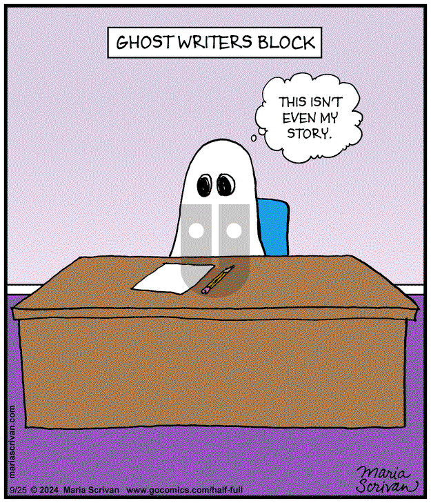 Half Full - Wednesday September 25, 2024 Comic Strip