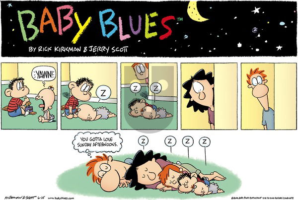 Baby Blues on Sunday June 25, 2006 Comic Strip