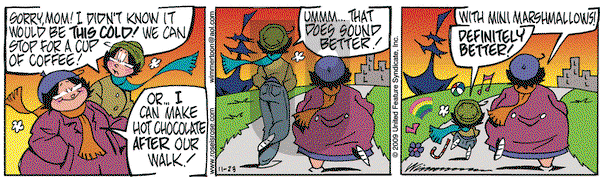 Rose is Rose on Monday November 23, 2009 Comic Strip