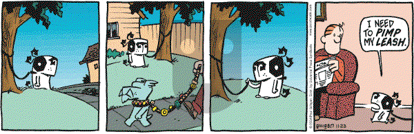 Pooch Cafe on Tuesday November 23, 2004 Comic Strip