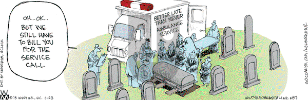 Non Sequitur - Wednesday January 23, 2013 Comic Strip