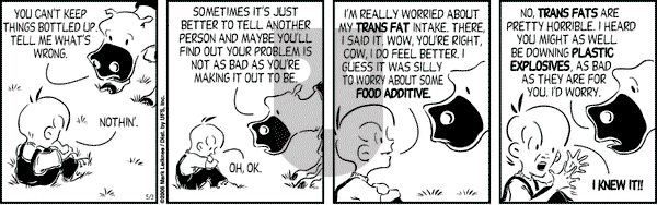 Cow and Boy Classics on Monday May 22, 2006 Comic Strip