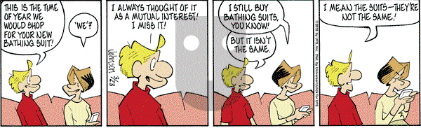 Arlo and Janis on Wednesday March 23, 2016 Comic Strip