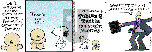 Thatababy on Tuesday March 7, 2017 Comic Strip