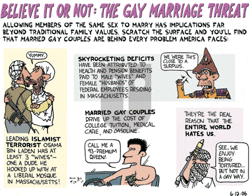 Ted Rall on Monday June 12, 2006 Comic Strip