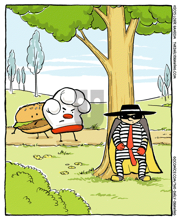 The Daily Drawing - Monday June 8, 2015 Comic Strip