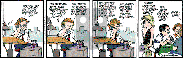 Doonesbury on Monday December 28, 2015 Comic Strip