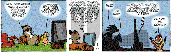 Over the Hedge on Wednesday February 22, 2012 Comic Strip