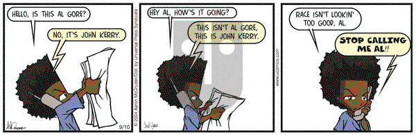 The Boondocks on Friday September 10, 2004 Comic Strip