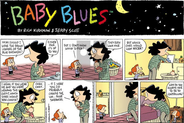 Baby Blues on Sunday March 29, 2009 Comic Strip