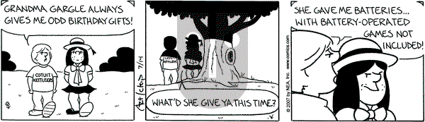 The Born Loser on Saturday July 14, 2007 Comic Strip
