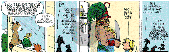 Over the Hedge on Tuesday January 2, 2007 Comic Strip