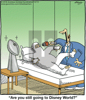 In the Bleachers on Friday December 13, 2019 Comic Strip