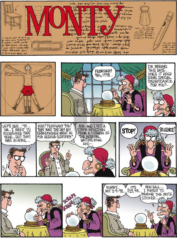 Monty - Sunday November 27, 2022 Comic Strip