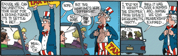 Monty on Saturday April 12, 2014 Comic Strip