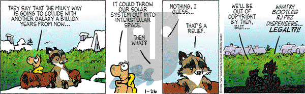 Over the Hedge on Saturday January 26, 2019 Comic Strip