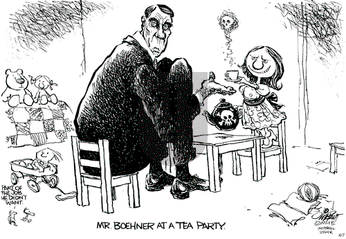 Pat Oliphant - Thursday April 7, 2011 Comic Strip