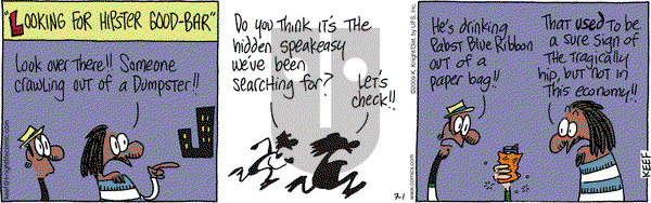 The Knight Life on Thursday July 2, 2009 Comic Strip