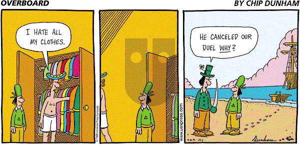 Overboard - Sunday November 1, 1998 Comic Strip