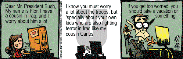 La Cucaracha on Monday April 10, 2006 Comic Strip