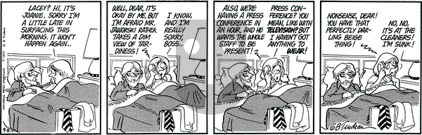 Doonesbury on Thursday September 8, 1977 Comic Strip