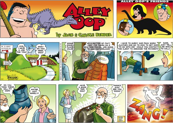 Alley Oop on Sunday September 2, 2018 Comic Strip