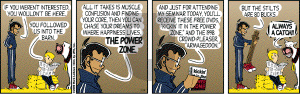 Cow and Boy Classics on Tuesday February 24, 2009 Comic Strip