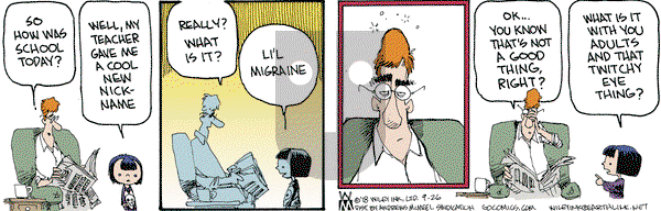 Non Sequitur on Wednesday September 26, 2018 Comic Strip