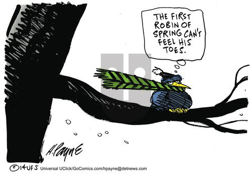 Henry Payne on Sunday March 23, 2014 Comic Strip