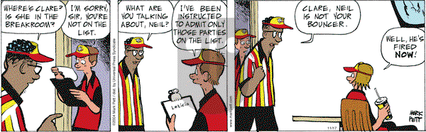 Lucky Cow on Wednesday November 17, 2004 Comic Strip