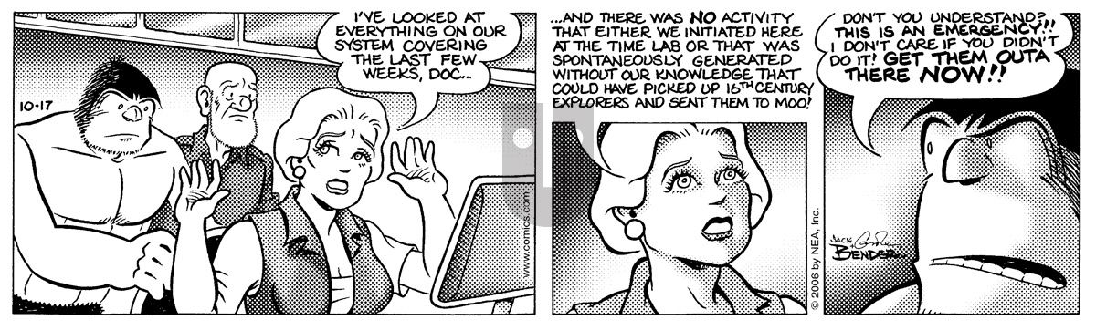 Alley Oop - Tuesday October 17, 2006 Comic Strip