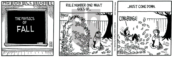 Grand Avenue on Wednesday November 9, 2005 Comic Strip