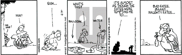 Over the Hedge on Monday June 10, 2002 Comic Strip