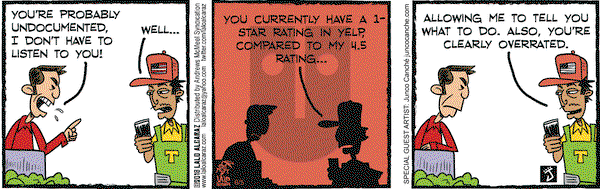 La Cucaracha on Tuesday June 5, 2018 Comic Strip