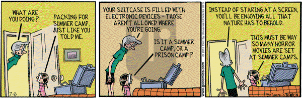 Grand Avenue on Monday July 8, 2013 Comic Strip