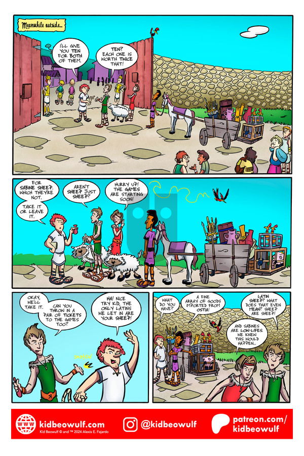 Kid Beowulf on Monday September 30, 2024 Comic Strip
