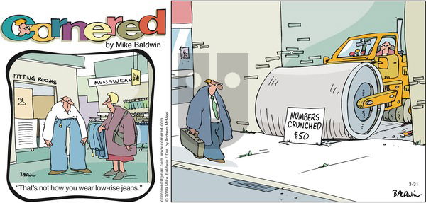 Cornered on Sunday March 31, 2019 Comic Strip
