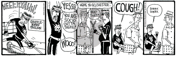 Monty on Tuesday February 14, 2006 Comic Strip