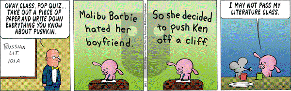 Pearls Before Swine on Friday September 13, 2019 Comic Strip
