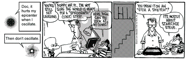 Monty on Friday August 29, 2003 Comic Strip