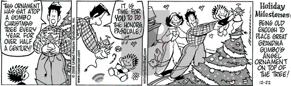 Rose is Rose on Friday December 22, 2006 Comic Strip