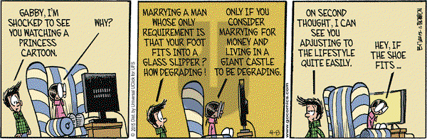 Grand Avenue on Wednesday April 8, 2015 Comic Strip