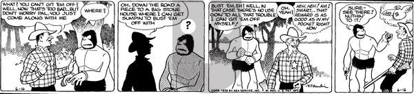 Alley Oop on Saturday January 31, 1998 Comic Strip