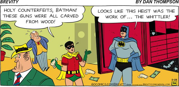 Brevity on Sunday February 28, 2016 Comic Strip