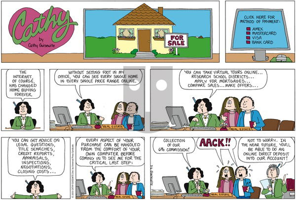 Cathy Classics on Sunday March 6, 2005 Comic Strip