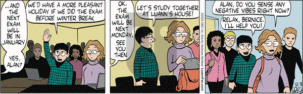 Luann on Wednesday December 3, 2025 Comic Strip