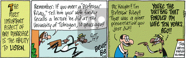 The Knight Life on Wednesday February 24, 2010 Comic Strip