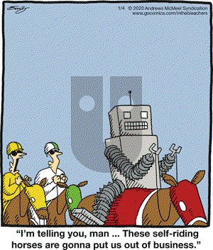In the Bleachers on Saturday January 4, 2020 Comic Strip